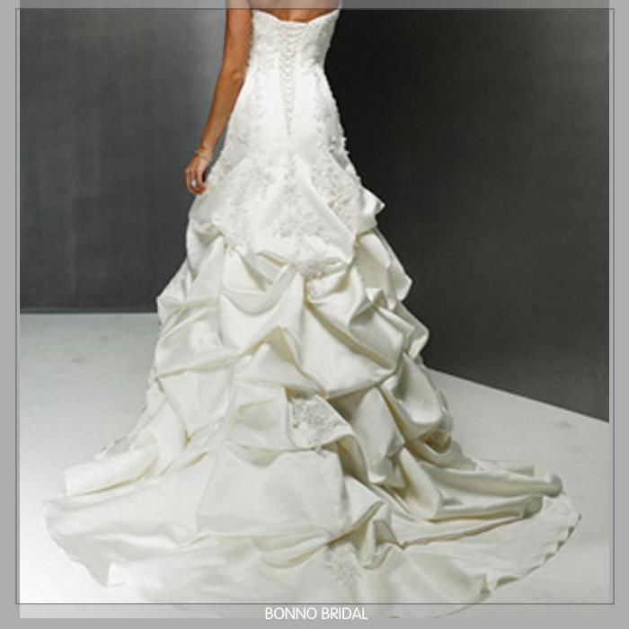 wedding dress5317 5321 fish train dress