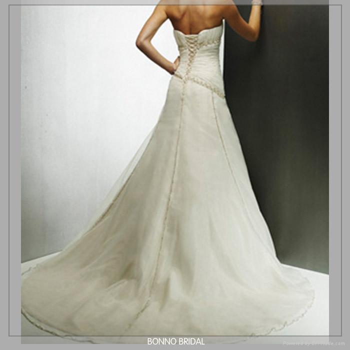 wedding dress train styles