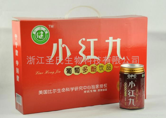 小红九葡萄多酚饮料 - 310ml - 个个健 (中国 浙