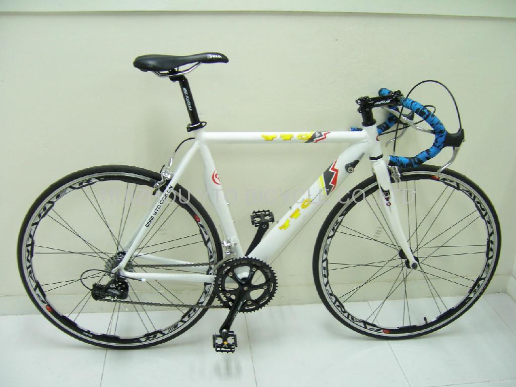 bicycle on the road