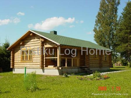 Prefab Cabins on Log Cabin   Ristiku 35  Estonia Manufacturer    Prefabricated Building