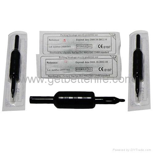 Tattoo supplies 100 Disposable Black Tubes/Grips for Tattoo Needles sterile Tattoo supplies 100 Disposable Black Tubes/Grips for Tattoo Needles sterile