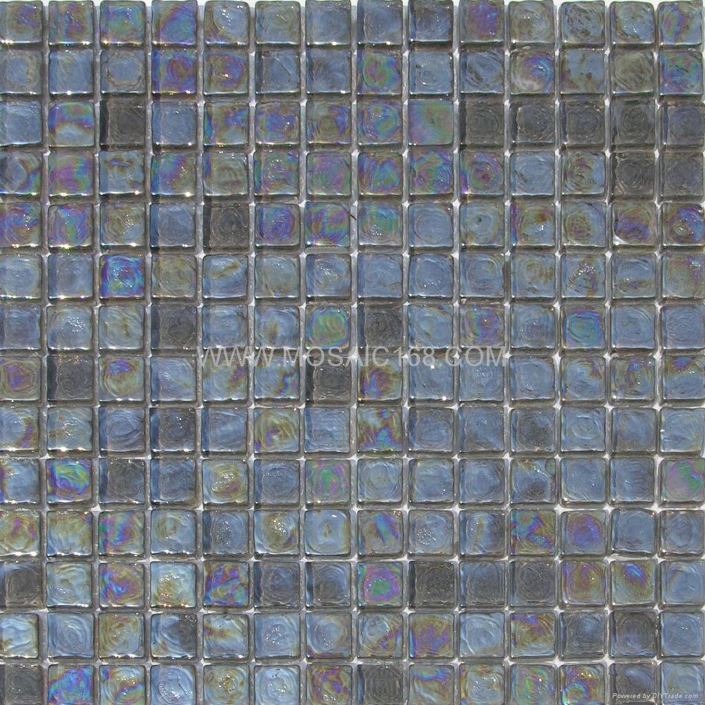 glass mosaic wall