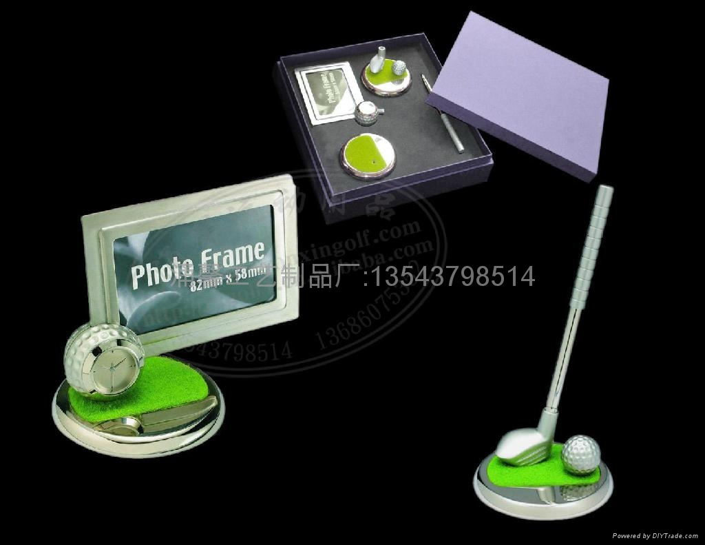 高尔夫办公摆件时钟相框 - YX (中国 广东省 生