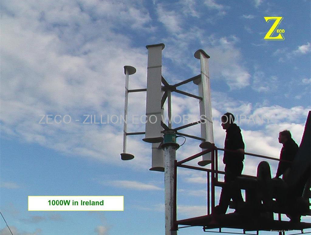 Vertical Axis Wind Turbines - 200W to 50KW - SAWT (Hong Kong Services 