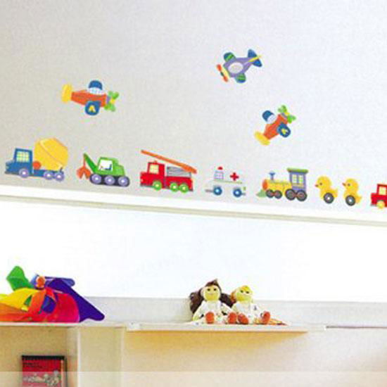 wallpaper stickers. Vehicles Wall Stickers