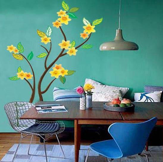 flower wall decals