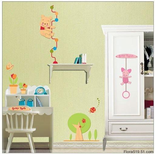 wallpaper baby pooh. Baby pooh Wall Stickers