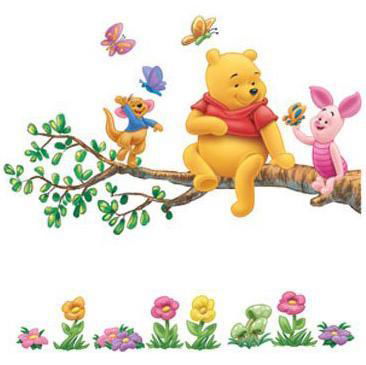 wallpaper winnie pooh. Winnie the Pooh Wall Stickers