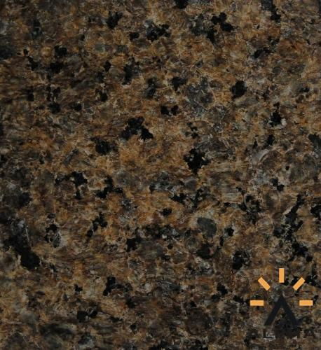 black brown granite