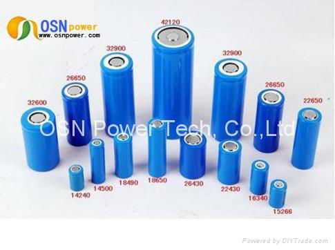 LiFePO4 Cell Cylindrical Cell Specifications for All Type - Product