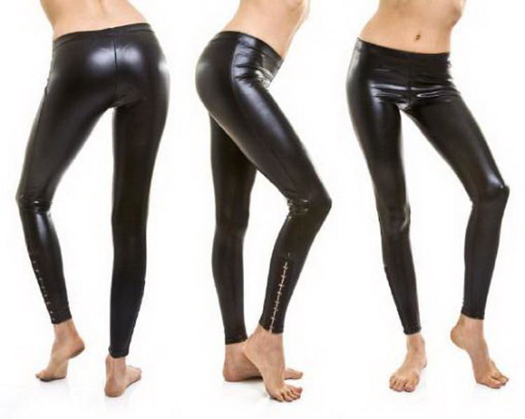 latex rubber pants leggings 