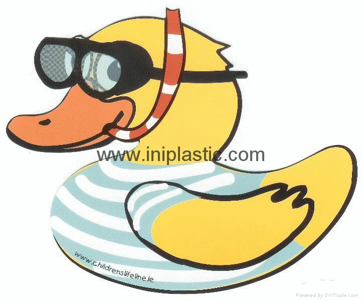 duck wearing glasses