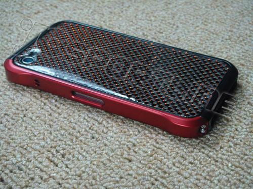 apple iphone 4 bumper case. apple iphone 4 4G real carbon