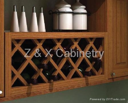 Kitchen Cabinet Wine Rack