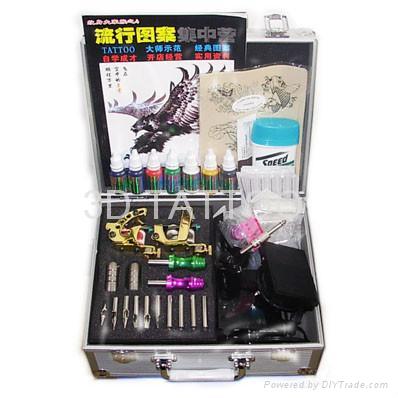 Master Tattoo Kit. 1 top quality carrying case with lock and keys tattoo kit