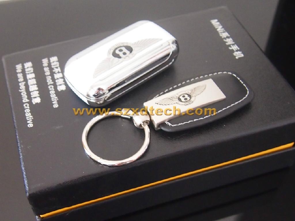 Flip Design Mini Bentley Copy Mobile Phone Car Key Design  XDBentley 