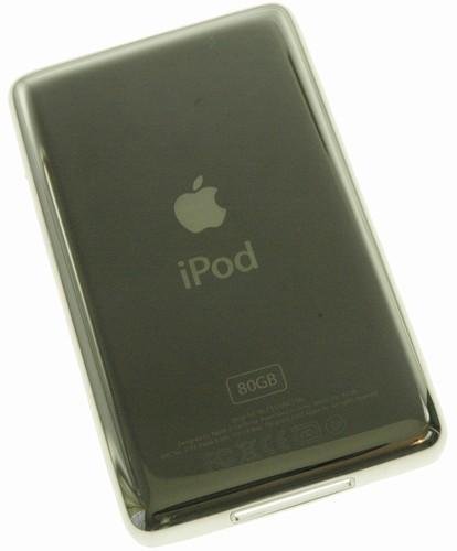 ipod classic 80gb. iPod Classic 80GB Rear Panel