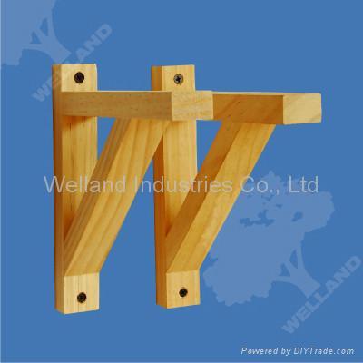 Unfinished Wood Furniture Parts on Brackets Wall Shelf Brackets Wood Furniture Parts Origin Made In