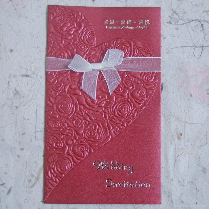 China wedding invitations manufacturer