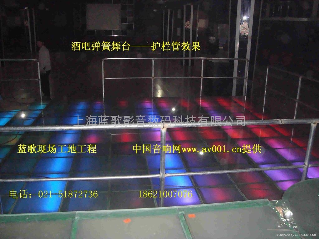 上海超凡梦幻魅力高弹性弹簧舞池