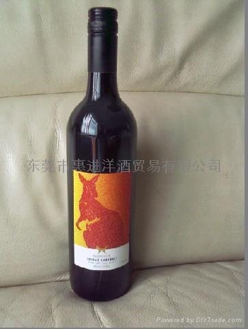 澳大利亚袋鼠红酒 (中国 广东省 生产商) - 酒类