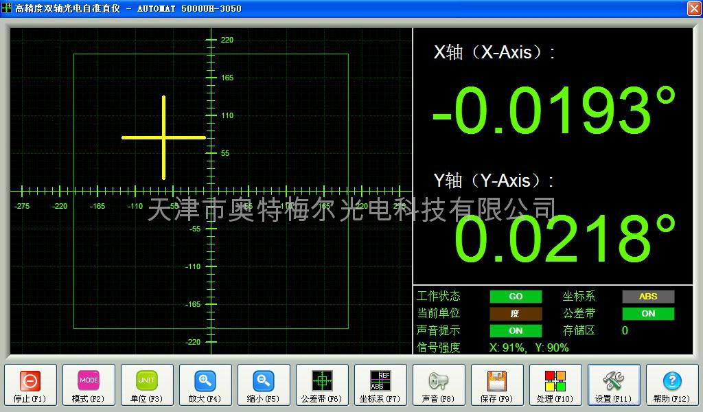 双轴光电自准直仪 高性价比 - ULTRA-2045 - A