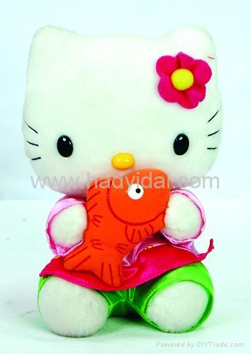 stuffed dogs and cats