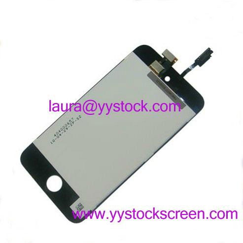 Replace Ipod Touch  Screen on For Ipod Touch 4 Lcd With Touch Screen Digitizer Replacement   Apple