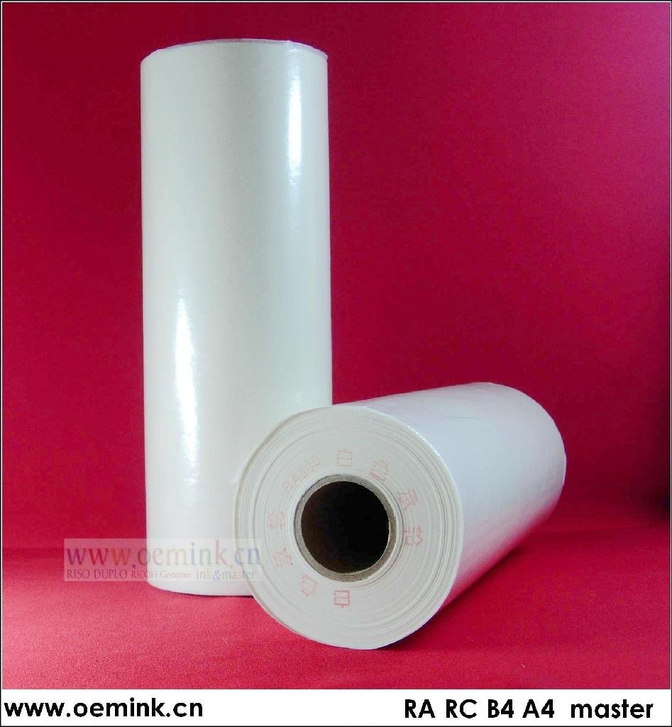 riso master - duplicator paper  thermal master