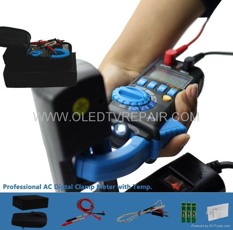 电流钳形表+电容+频率+背光+钳头照明 - IAC0