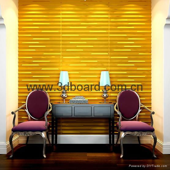 3d wall art wave panels