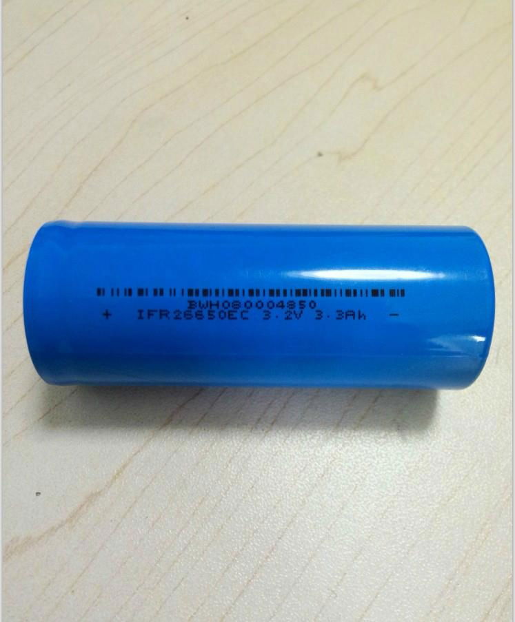 LiFePO4 IFR26650 3.2V 3300mAh (China Ma