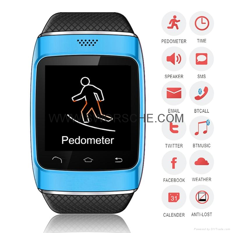 Smart Watch with Pedometer Function Bluetooth Smart Sports Watch Sync