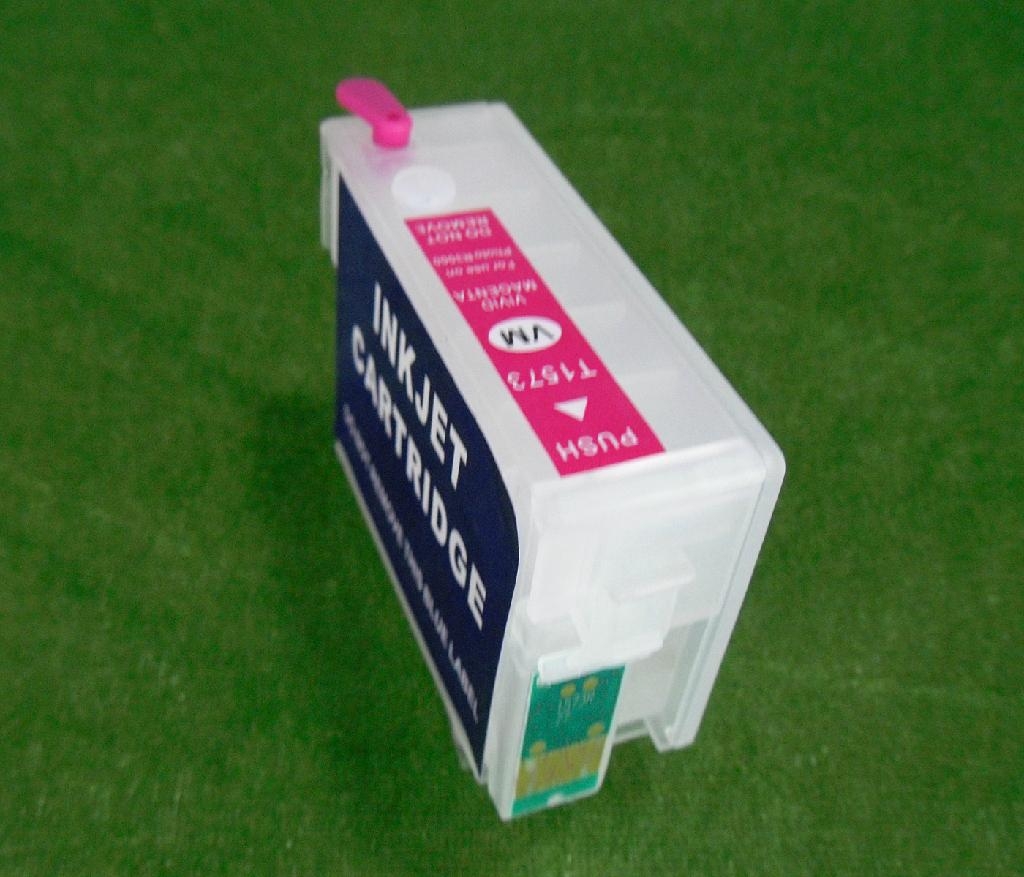 Epson R3000 T1571 ciss refillable ink cartridge (T1571-t1578) - T1571