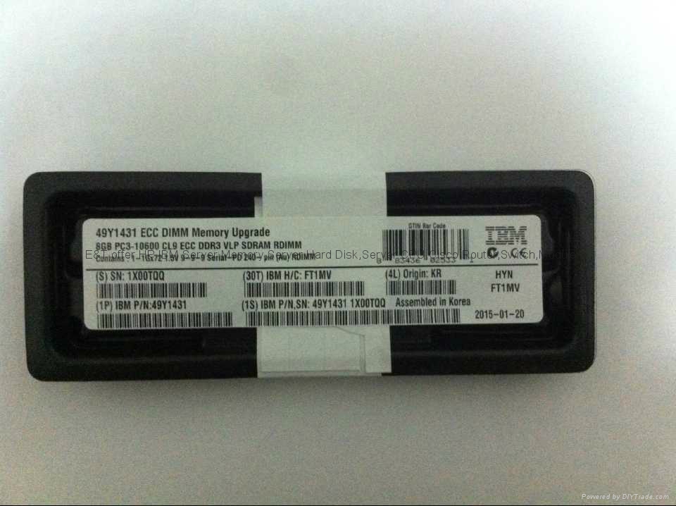 Ibm Server Memory - 16GB DDR3 PC3-14900R (1866MHz) 2Rx4 DIMM (P/N