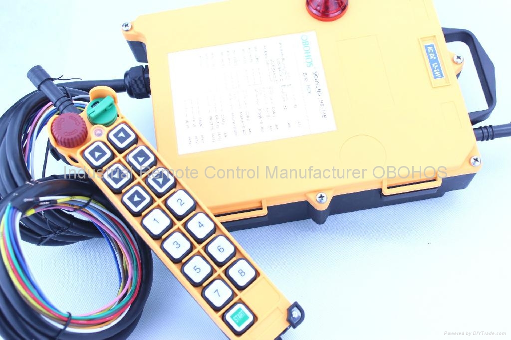 Hoist Crane Industrial Wireless Remote Control Pendant HS14S/D