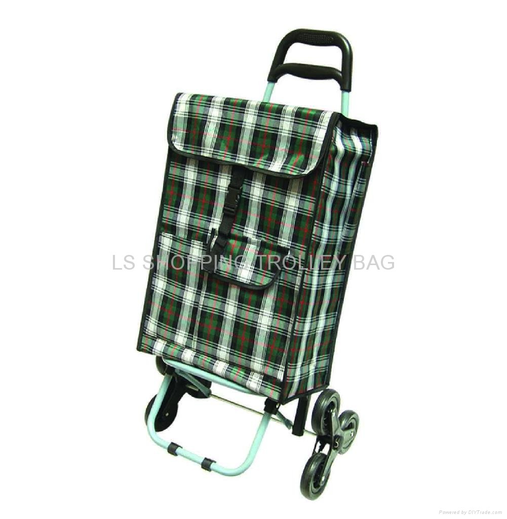shopping bag with wheels - LSBL-108 - LS (China Manufacturer) - Trolley & Luggage - Bags & Cases ...