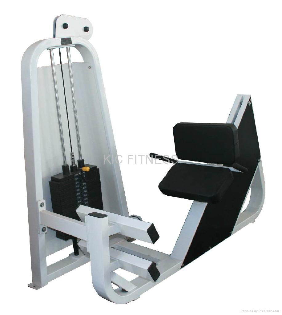 Precor / Pin Loaded Gym Equipment / Angled Seated Calf (D39A) KIC