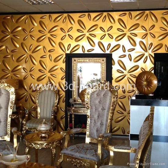 3D wall covering panels