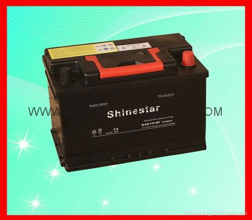 Exprot high quality Maintenance free auto battery-12V45AH ...