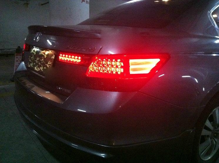 2008 Honda accord coupe led tail lights #6