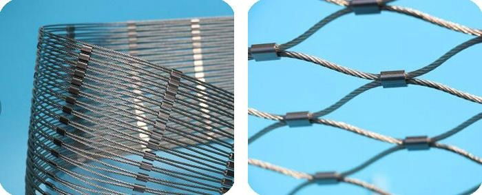 Stainless Steel Wire Rope Web Net