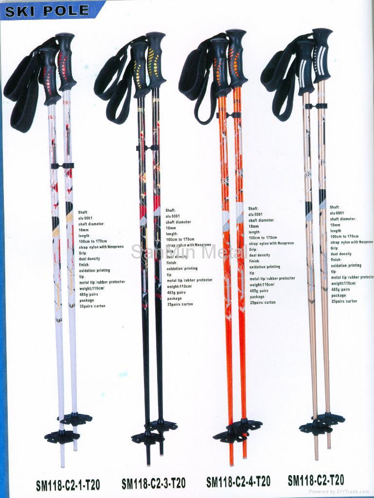 SKI POLE SM118C2 SANMIN (China Manufacturer) Skiing & Skating