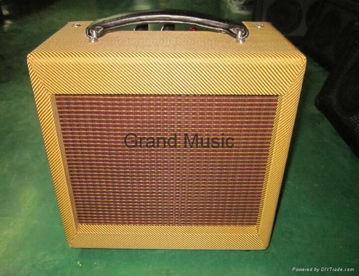 Hand Wired Tweed All Tube Electric Guitar Amp 5W / Harmonica Blues Harp