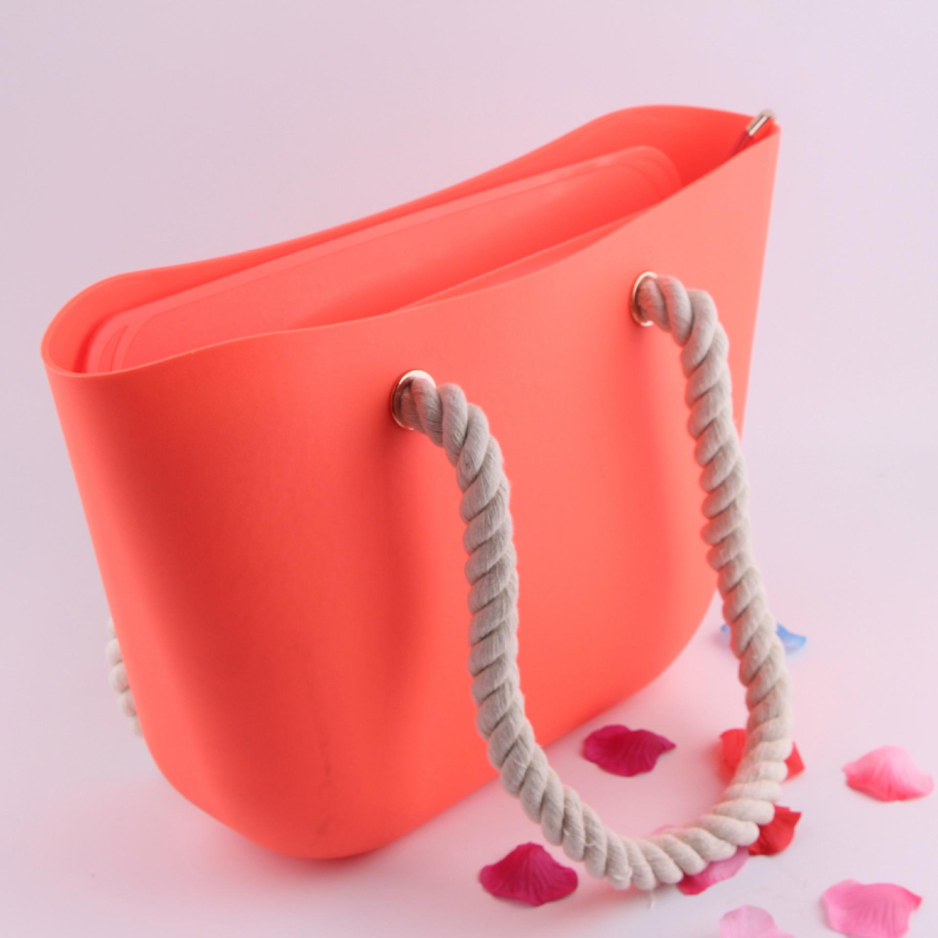 Silicone Beach Bags Silicone Tote Bag For Ladies Silicone
