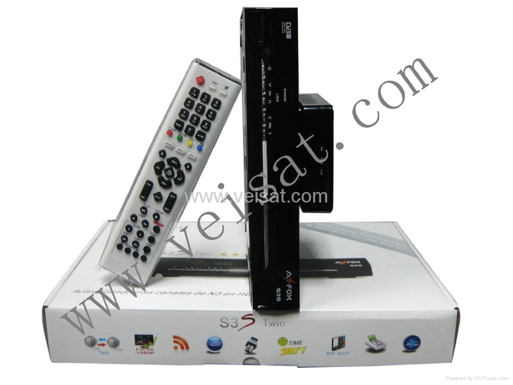 南美热销卫星电视接收机Azfox S3s 支持WIFI (