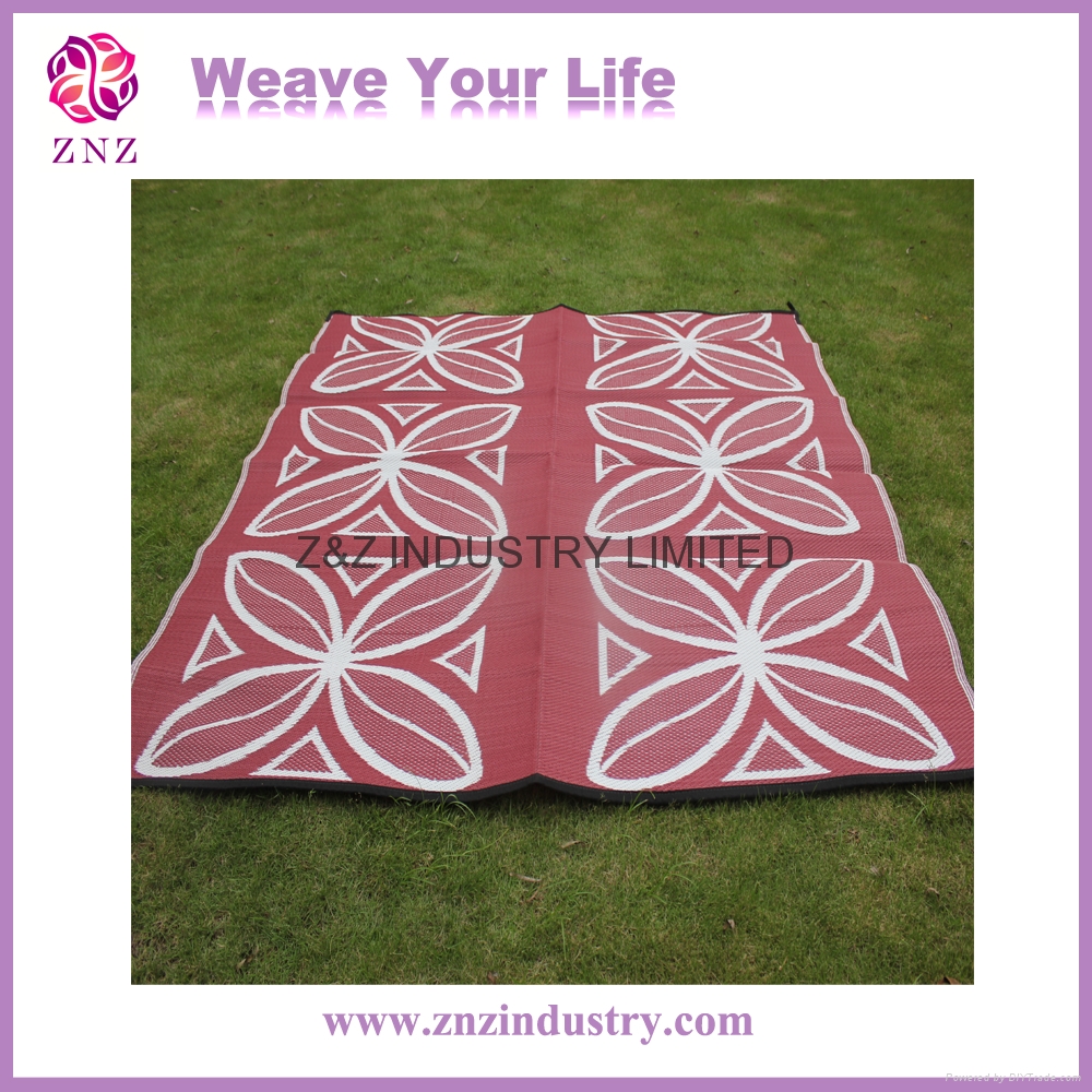 ZNZ PP Woven Beach Mat/Picnic Mat China Manufacturer Plastic Mat