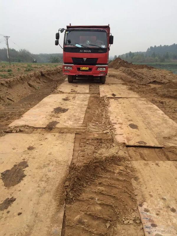 中山铺路钢板出租 1