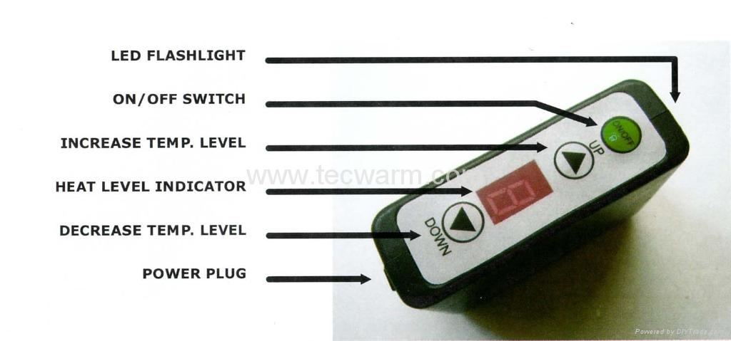 Li-ion Battery Pack for heated garments - HLB-2200 (China ...